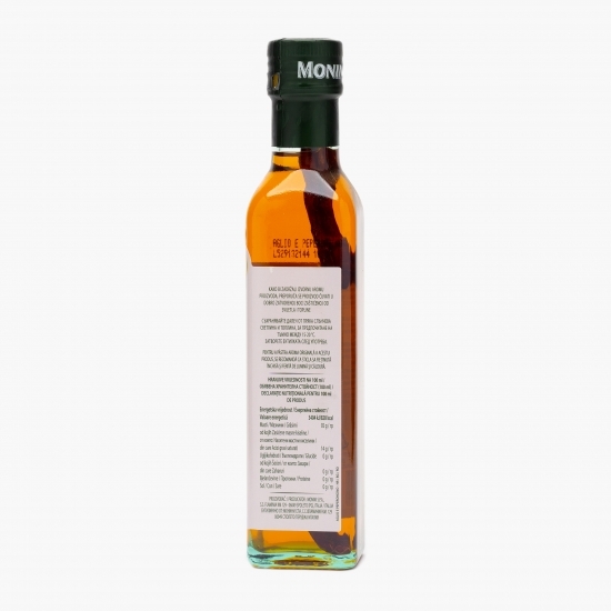 Ulei de măsline extra virgin aromatizat cu usturoi și chilli 0.25l