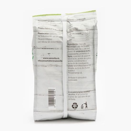 Mini-rondele din orez cu smântână și ceapă 45g