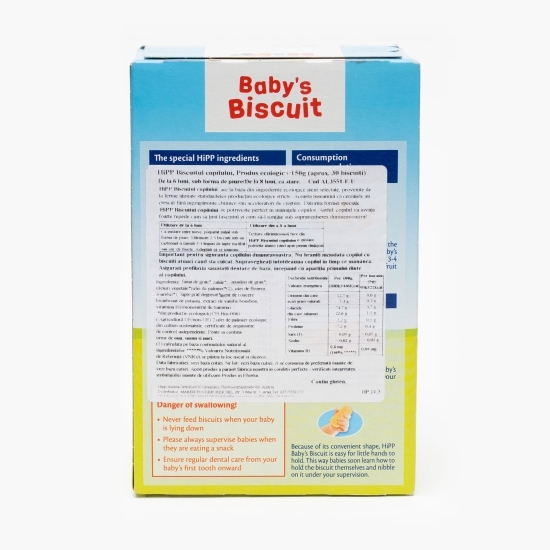Biscuitul copilului, eco, +6 luni, 150g