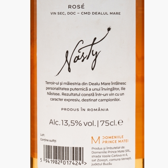 Vin rose sec Fetească Neagră & Pinot Noir & Cabernet Sauvignon, 13.5%, 750ml