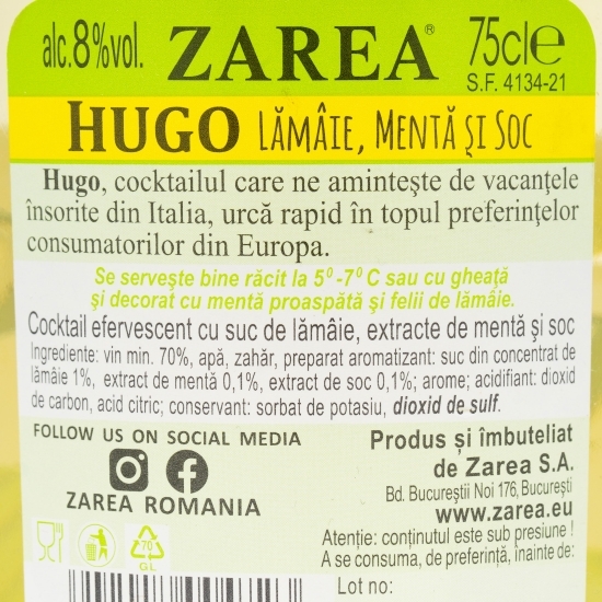 Cocktail To Go Hugo, 8% alc, 0.75l