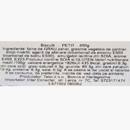 Biscuiți Petit Beurre 400g