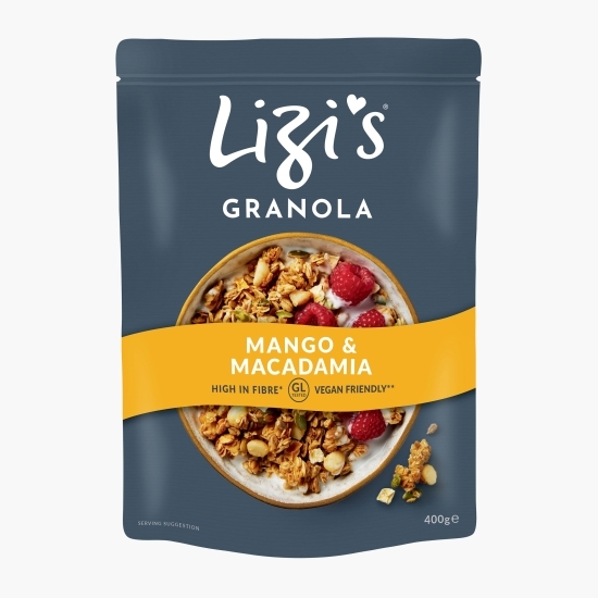 Musli cu mango și nuci de macadamia 400g