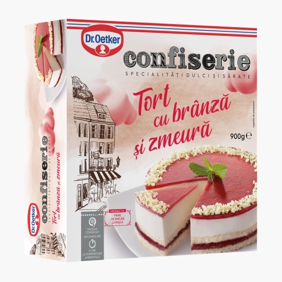 Tort cu brânză și zmeură 900g