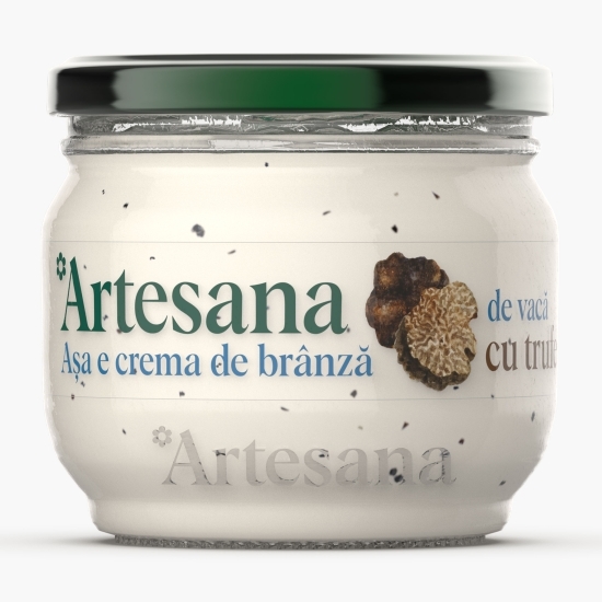 Cremă de brânză din lapte de vacă cu trufe 200g