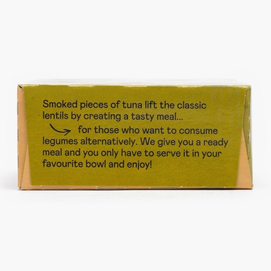 Salată ton afumat și linte160g