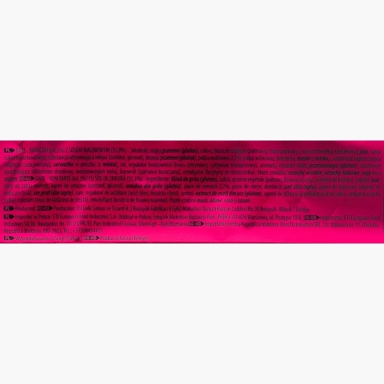 Mini tarte cu sos de zmeură, 114g