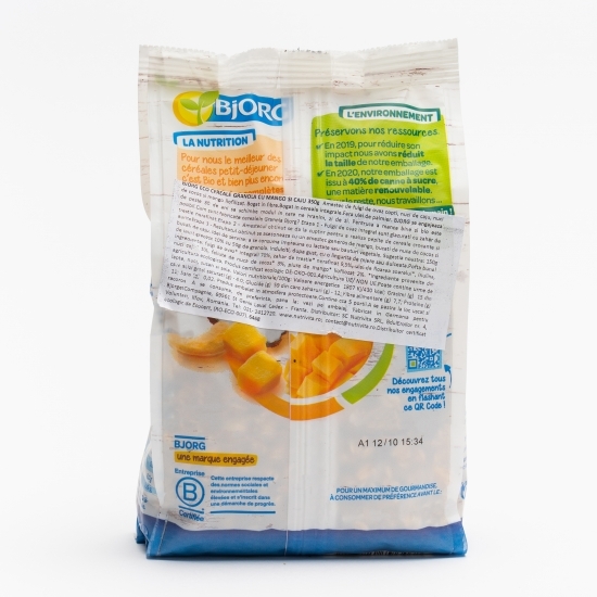 Cereale granola eco cu mango și caju 350g
