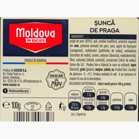 Șuncă de Praga 100g