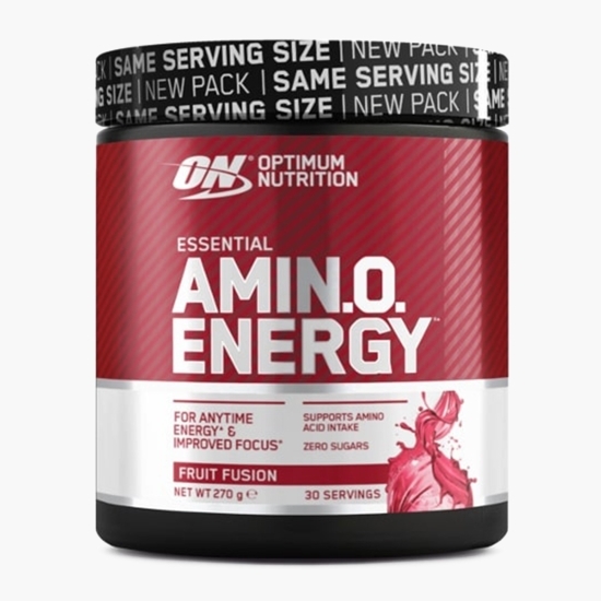 Aminoacizi Pre Workout Amino Energy, aromă fuziune fructe, 270g