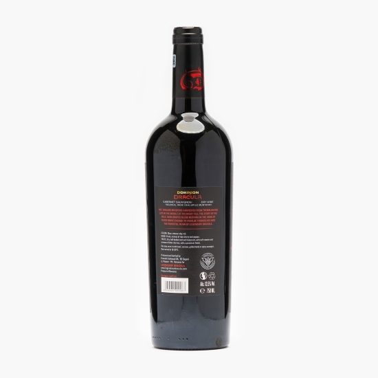 Vin roșu sec Dominion Dracula Cabernet Sauvignon, 13.5%, 750ml