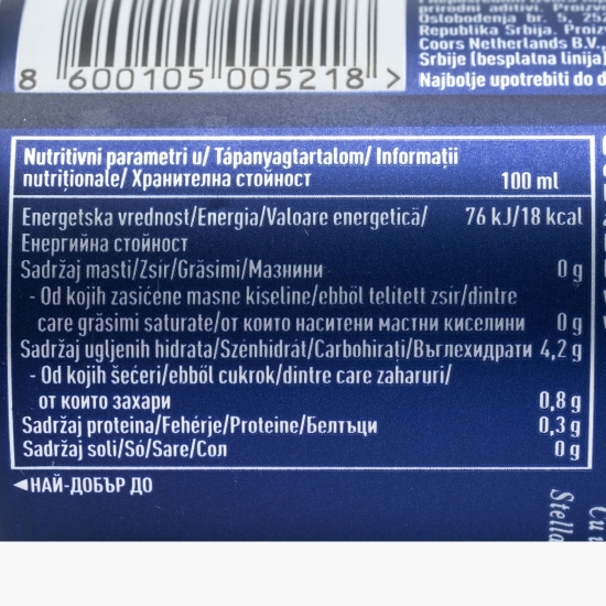 Bere blondă fără alcool doză 0.5l