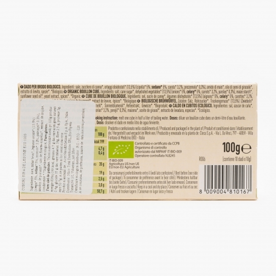 Cuburi pentru supă de legume eco 100g