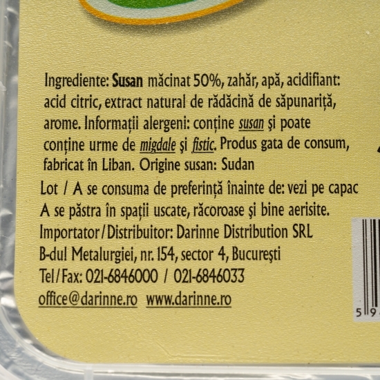 Halva de susan 454g