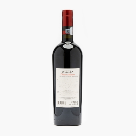 Vin roșu sec Cabernet Sauvignon, 14.5%, 750ml