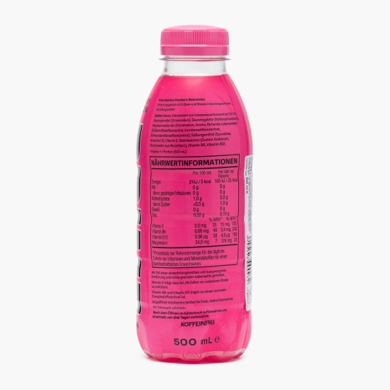 Băutură rehidratare cu aromă de căpșuni și pepene verde 0.5l