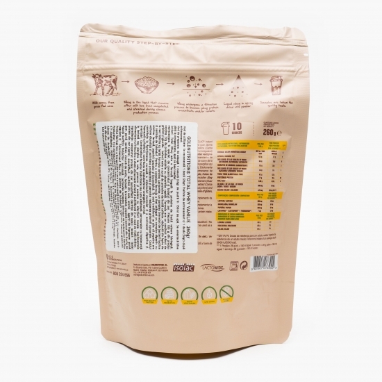 Total Whey cu aromă de vanilie 260g