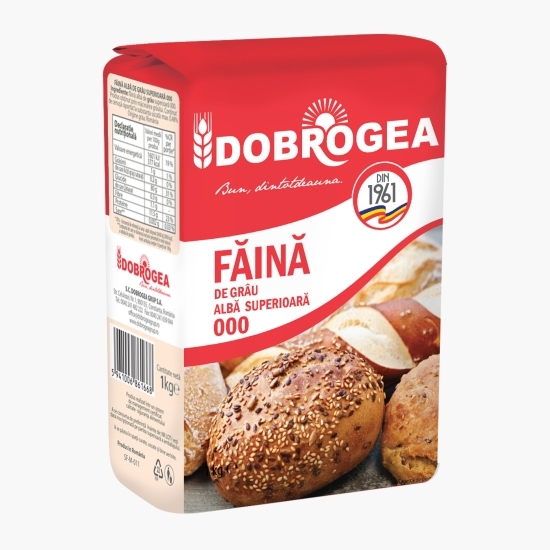 Făină albă de grâu superioară 000 1kg