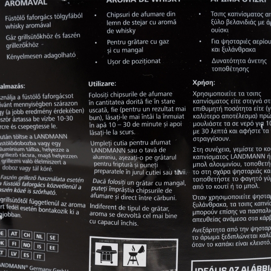 Așchii afumare wiskey 500 g
