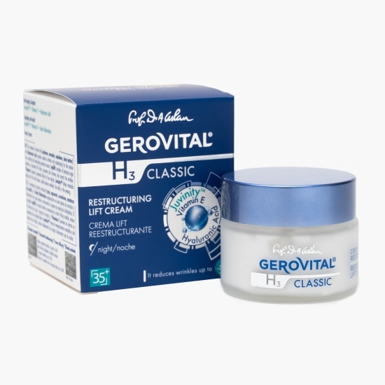 Cremă lift restructurantă 35+ de noapte 50ml