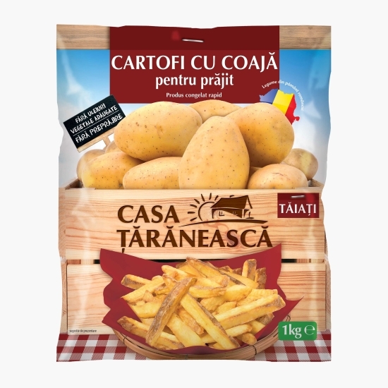 Cartofi cu coajă tăiați 1kg