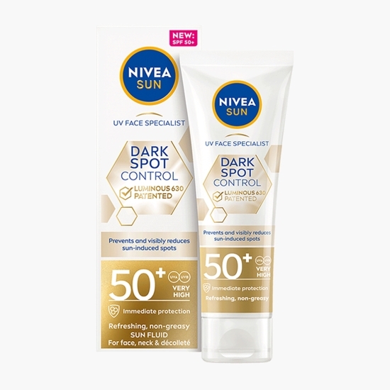 Fluid anti-pete pigmentare UV Face Specialist SPF 50+ Luminous630, 40ml