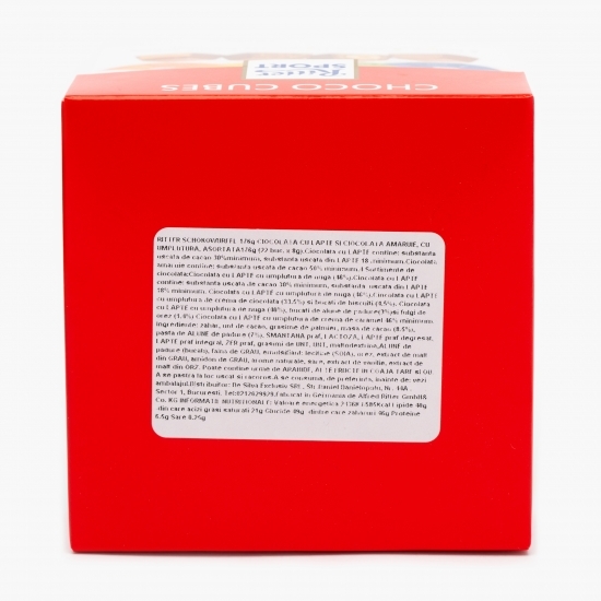 Praline asortate Choco Cubes 176g 