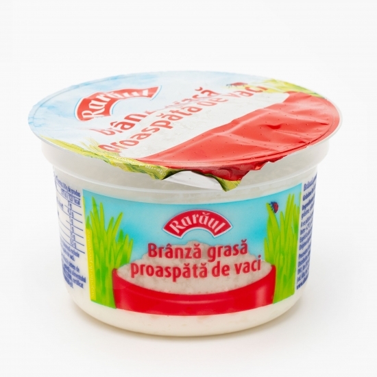 Brânză grasă proaspătă de vaci 200g