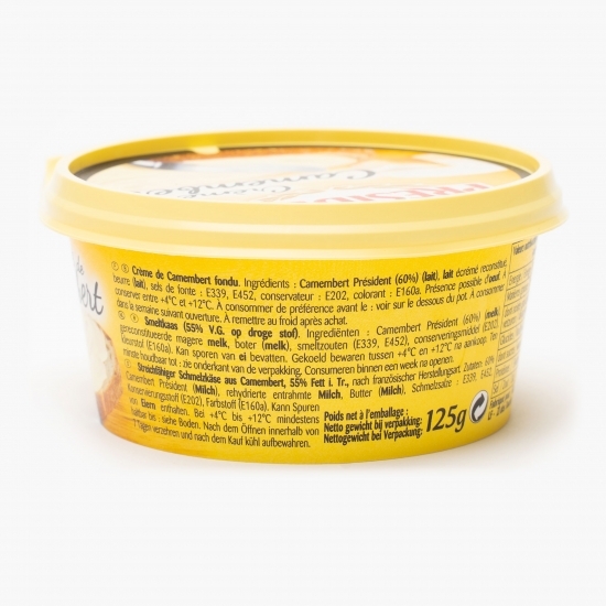 Cremă de brânză topită Camembert 125g