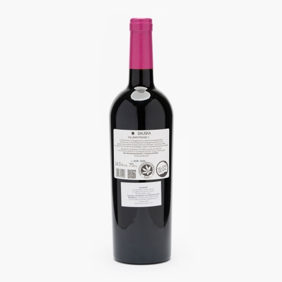 Vin roșu sec Cabernet Franc, 14.5%, 750ml