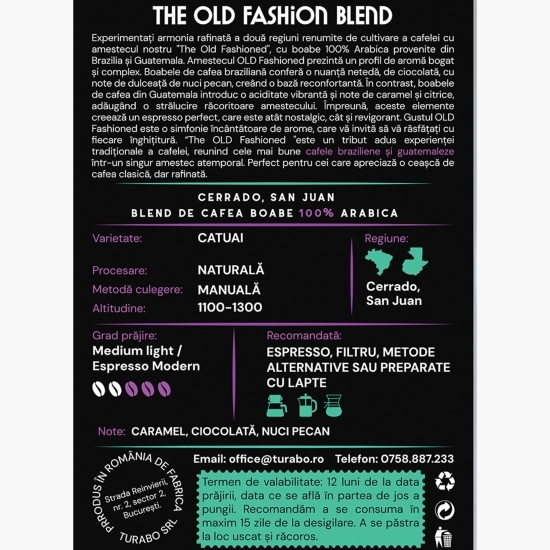 Signature Blends The Old Fashioned, 250g, cafea boabe