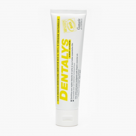 Pastă de dinți bio cu lămâie 100ml