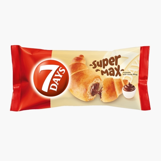 Croissant Super Max cu umplutură de cacao 110g