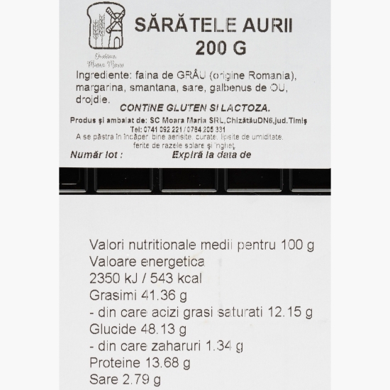 Sărățele aurii 200g