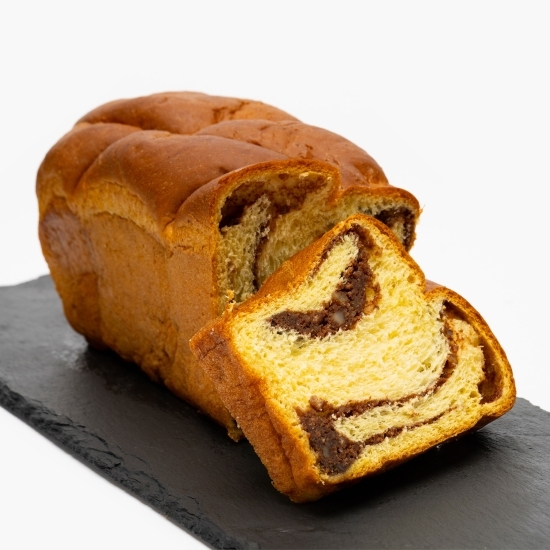 Cozonac cu nucă și cacao de post 400g