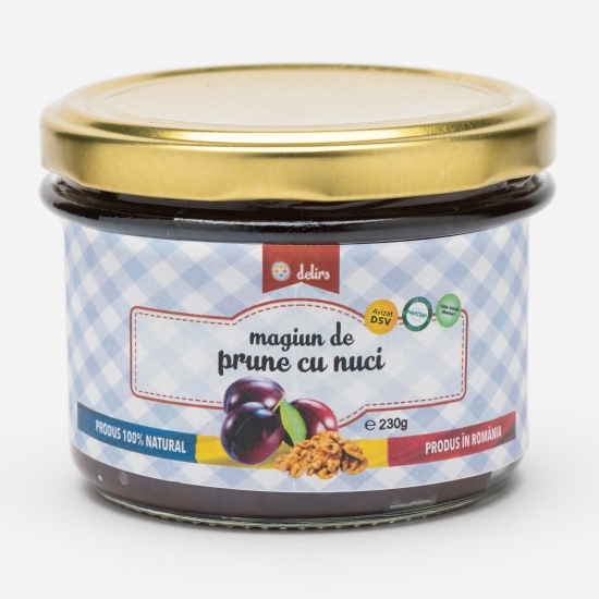 Magiun de prune cu nuci 230g