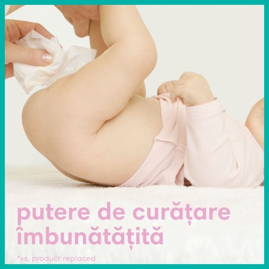 Șervețele umede pentru bebeluși, Sensitive, 52 buc