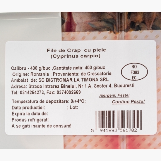 File de crap 400g