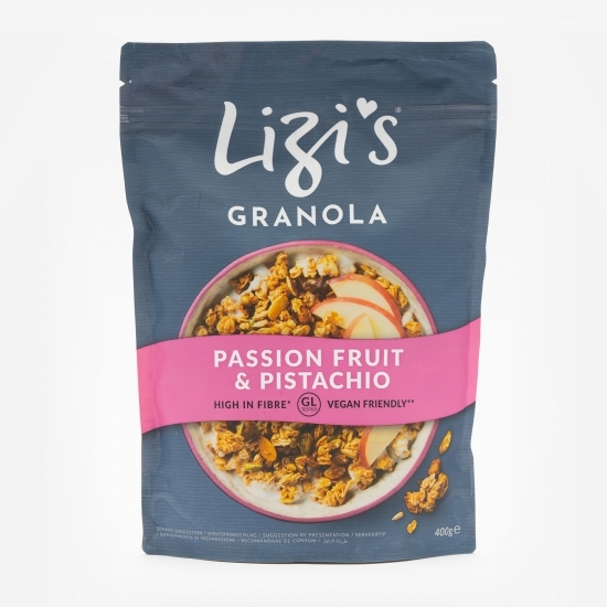 Granola fructul pasiunii și fistic 400g