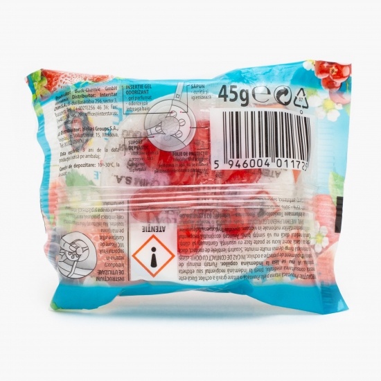 Rezervă floare WC „mix de fructe” 45g