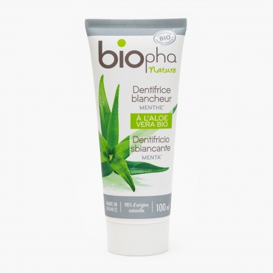 Pastă de dinți bio pentru albire 100ml