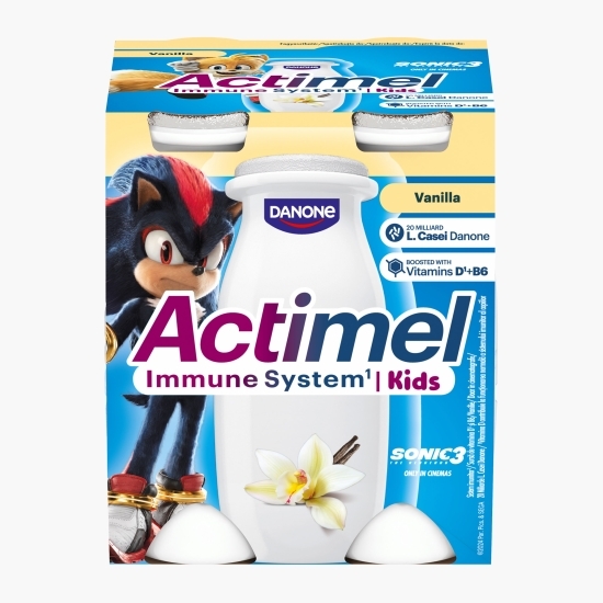 Iaurt de băut cu vanilie 4x100g