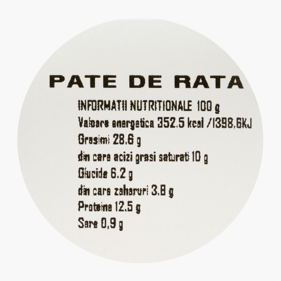 Pate din ficat de rață cu glazură de merișoare 200g