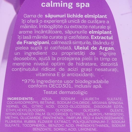  Săpun lichid Calming Spa 0.5l