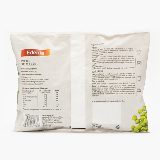 Piure de mazăre 400g
