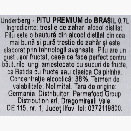 Pitu Original do Brasil 38% alc. 0.7l
