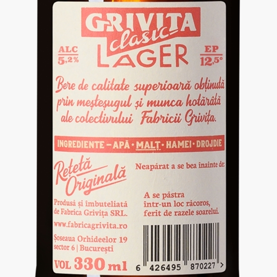 Bere blondă Clasic 0.33l
