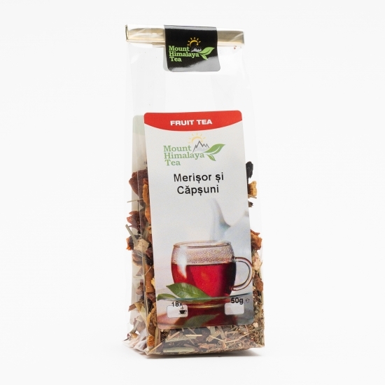 Ceai de fructe cu merișore și căpșuni 50g