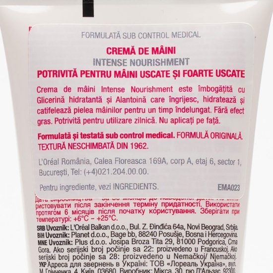 Cremă de mâini Intense Nourishment 100ml