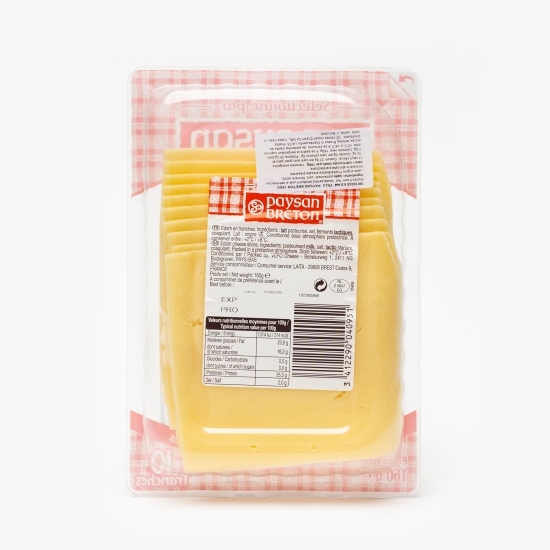 Brânză Edam felii 160g
